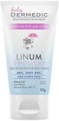 DERMEDIC Linum Emolient Baby speciális védőkrém arcra 50g