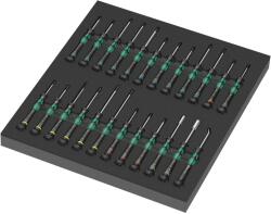 Wera 9715 Kraftform Micro Set 1 24 db-os csavarhúzó készlettel tálcabetéttel (05150106001)