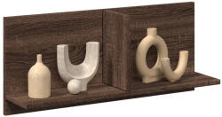 vidaXL barna tölgy színű szerelt fa fali szekrény 70 x 16, 5 x 30 cm