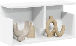 vidaXL fehér szerelt fa faliszekrény 60 x 20 x 30 cm
