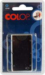 COLOP Tampoane de schimb pentru ștampile, 2 buc/blister, COLOP "E/40", albastru 107204 (107204)