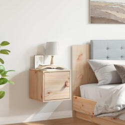 vidaXL tömör fenyőfa faliszekrény 31, 5 x 30 x 30 cm