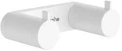 Hansgrohe Két akasztós fogas Hansgrohe AddStoris S fehér matt színben 41785700 (41785700)
