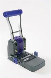 Rapesco Perforator, de înaltă performanță, perforator cu patru găuri, 100 coli, perforare ușoară, RAPESCO "ECO P1100", gri 0247 (0247)