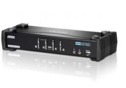 ATEN KVM Switch 4PC USB DVI+káb CS-1784A (CS1784A-AT-G)