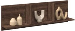 vidaXL barna tölgy színű szerelt fa faliszekrény 100 x 16, 5 x 30 cm
