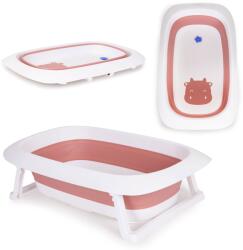 ECOTOYS Babafürdető Rózsaszín Összecsukható Kád Lefolyóval - Fudge