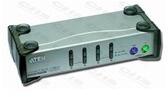 ATEN KVM Switch 4PC PS/2 +kábel CS-84A (CS84AC-AT)