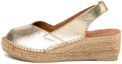 Toni Pons Női espadrillek, Toni Pons, 596215, Valódi bőr, Arany, 36 EU (0000206596215_36)