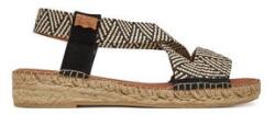 Toni Pons női espadrillák, ELIANA, Textil, 37 EU, Fekete (0000305031907_37)