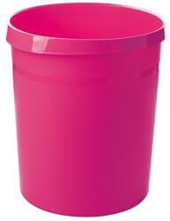 HAN Coș de hârtie din plastic solid de perete HAN TREND roz 18L 18190-56 (18190-56) Cos de gunoi