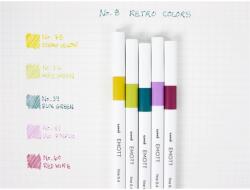uni Emott No. 8 Retro Colors 5db-os vegyes színű tűfilc készlet 2UEMOTTNO8 (2UEMOTTNO8)
