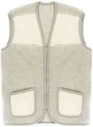 Kampol SERENA női mellény, merinógyapjúból, szürke, kényelmes zsebekkel, vállbetétekkel, M INTL (2352023)