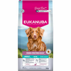 EUKANUBA 12kg Eukanuba Special Care Mono-Protein Adult kacsa száraz kutyatáp
