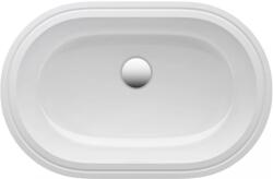 Laufen Savoy mosdótál 51x31 cm ovális alulról beépíthető fehér fényes H8189450001091 (H8189450001091)