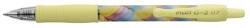 Pilot Zseléstoll, 0, 32 mm, nyomógombos, sárga tolltest, PILOT "G-2 Flow", kék BL-G27-FLY-B (BL-G27-FLY-B)