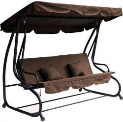  Kerti hintaágy 200x164x120cm, barna (8011.CB)