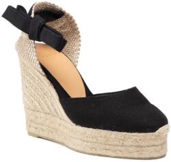 CASTANER női espadrillák, 20961, Textil, 37 EU, Fekete (0000300278734_37)