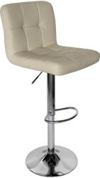  Bárszék, Bézs Műbőr/Króm, Kandy 2 New