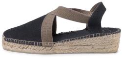Toni Pons Női espadrillák, Toni Pons, 596543, textil, fekete, 38 EU (0000206596543_38)