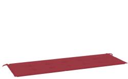 vidaXL bordó oxford szövet kerti padpárna 150x50x3 cm 314086 (314086)