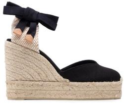 CASTANER női espadrillák, 208361293, Textil, 39 EU, Fekete (0000208361293_39)