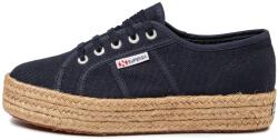 Superga Női espadrille, Superga, 206536785, textil anyag, kék, 37 EU (0000206536785_37)