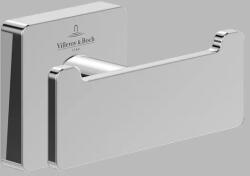 Villeroy & Boch Cuier dublu baie, fixare ascunsa, crom lucios, Villeroy & Boch Elements Striking TVA15201200061 TVA15201200061 (TVA15201200061)
