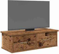 vidaXL antik fa színű szerelt fa faliszekrény 60x26x18, 5 cm