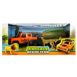 Thimble Animal Life 4x4 Szafari Autó Utánfutóval És Állatokkal 1750242