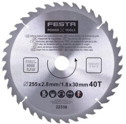 FESTA Fűrészlap 255/2, 8/30 mm 40 T (22338F)