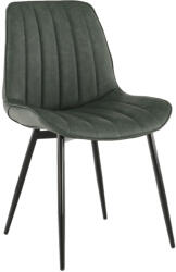  Szék, Ekobőr Zöld/Fekete, Hazal