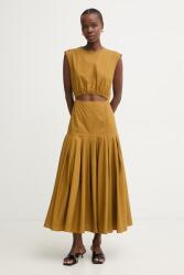 PINKO rochie de vară din bumbac PPY2-SUD11N_91X (106828.A2LD)