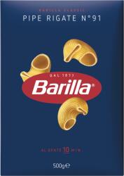 Barilla Pipe Rigate n. 91 apró durum száraztészta 500 g