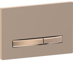 Geberit Sigma 50 nyomólap 2 mennyiséges öblítéshez 24, 6x16, 4x1, 2 cm, vörösarany, szálcsiszolt, Easy-To-Clean bevonattal (GE-115.670.QB.2)