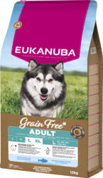 EUKANUBA gabonamentes Large Breeds száraz kutyaeledel felnőtt tengeri hal 12kg