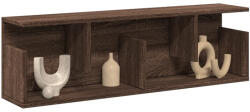vidaXL barna tölgy színű szerelt fa fali szekrény 100 x 20 x 30 cm