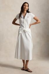 Ralph Lauren rochie evazată de bumbac PPY2-SUD1SY_00X (211A12906)