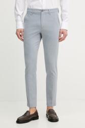 HUGO BOSS pantaloni slim fit pentru bărbați cu bumbac H-Kaiton1 PPY2-SPM01D_55A (50553813)