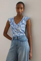 Ralph Lauren bluză cu volane pentru femei, din bumbac PPY2-BDD0CA_50X (200P13316)