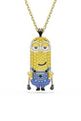 Swarovski colier cu pandantiv pentru femei placat cu aur cu cristal MINIONS PPY2-AKD0NK_10Y (5743384)