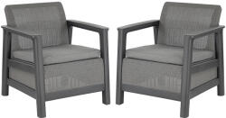 Keter LO270928 Scandi Linea Duo Kerti Fotel