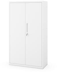 JAN NOWAK Megan fém moduláris multifunkcionális szekrény talapzaton 1600x900x400 mm, fehér