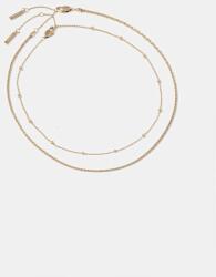 Calvin Klein colier pentru femei, din oțel inoxidabil pachet de 2 99KK-AKDAHJ_GLD (35000950)