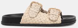 Answear. LAB bőr papucs - bézs Női 38 - answear - 25 990 Ft