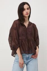 MEDICINE női lyocell blúz - barna L