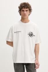 Diesel férfi pamut t-shirt T-BOGGY-V6 - bézs XXL