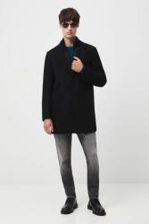 MEDICINE kabát gyapjú keverékből - fekete L - answear - 26 990 Ft