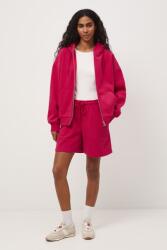 MEDICINE női cipzáras melegítőfelső kapucnival - rózsaszín XS