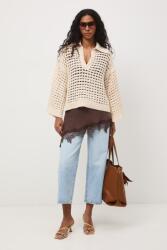 MEDICINE női pulóver pamuttal - bézs XL